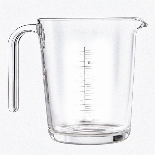 Glass measuring cup